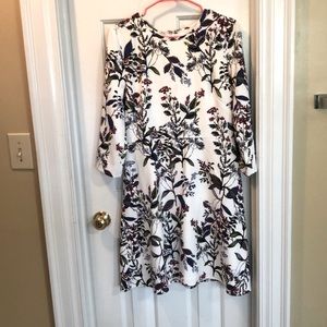 White Floral Dress